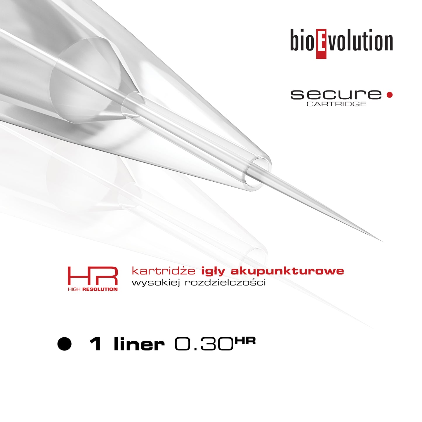 Aiguille d'acupuncture 1 pièce HR 0,30