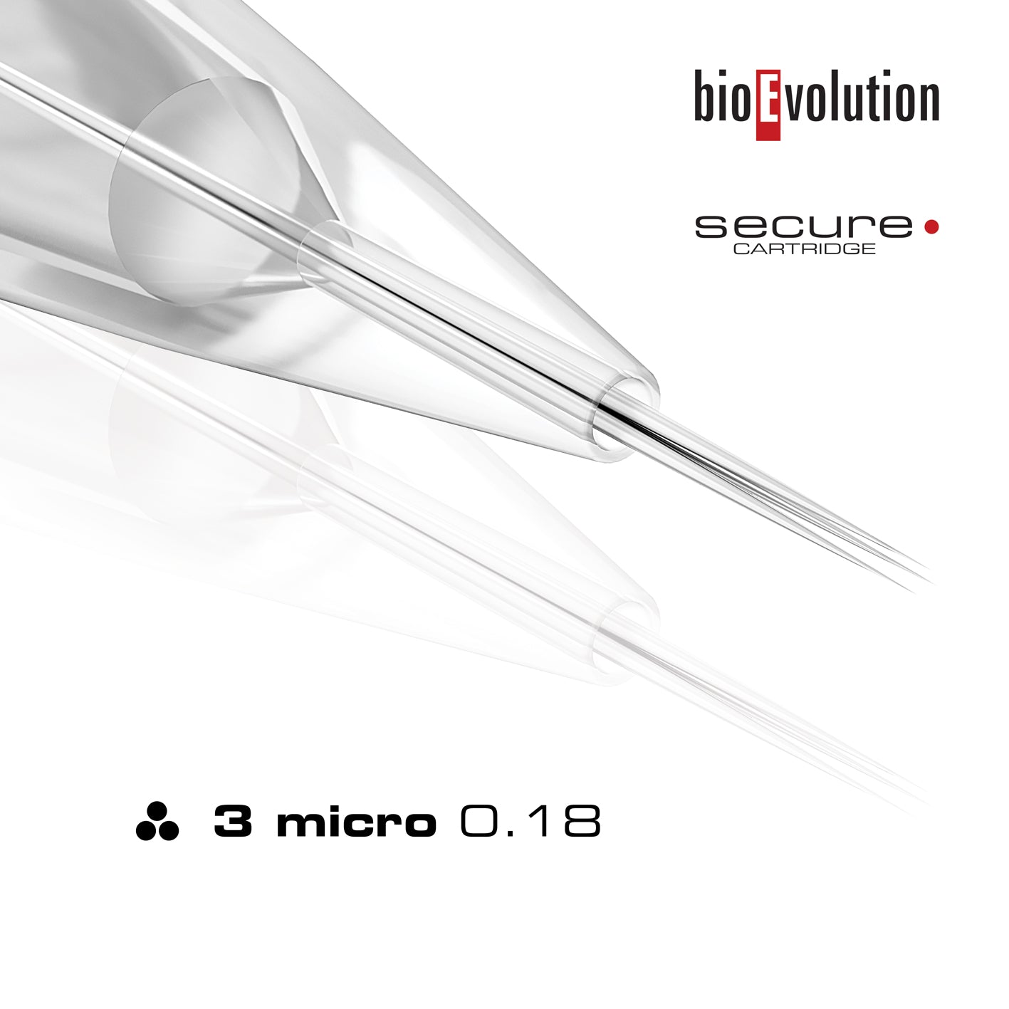 Aiguille traditionnelle 1 pièce 3 micro 0,18