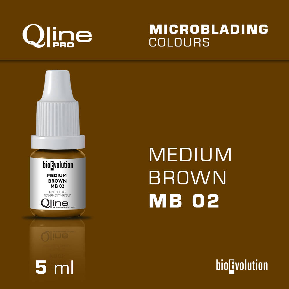 Pigment sourcils microblading - Medium brown MB02