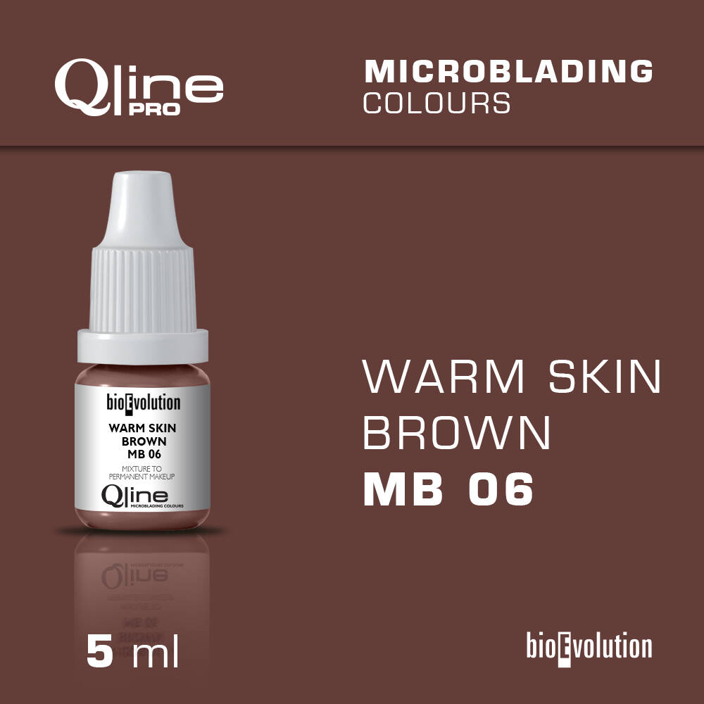 Pigment sourcils microblading - Warm skin brown MB06