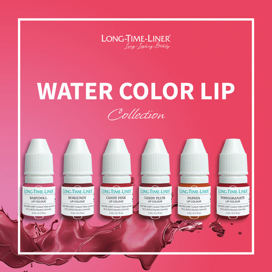 Watercolour Lip Collection -pochette 6 minis